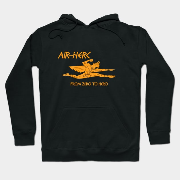 Air Herc 2 Hoodie by LanfaTees